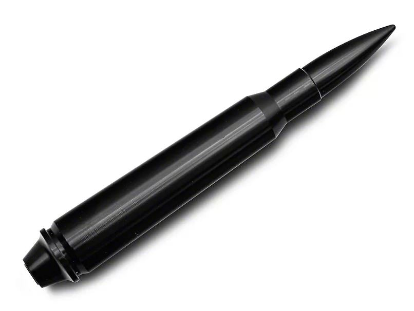 Aluminum Bullet Style Antenna for Jeep Wrangler JK & JL & Gladiator 2007-2025 Black