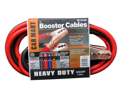 Booster Cable Heavy Duty – 500AMP & 600AMP – 3.50 Meter