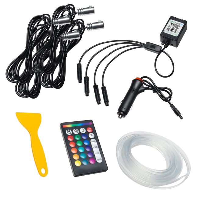 Oracle Lighting Fiber Optic LED Interior Dashboard Kit for Ford Bronco 2020-2022