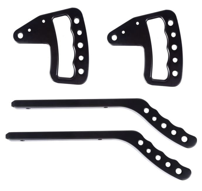 Black Grab Handles for 2 & 4 Door Jeep Wrangler JK 2007-2017