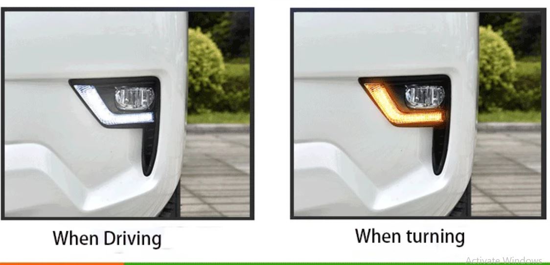 Fog Light Cover for Toyota Prado 2018