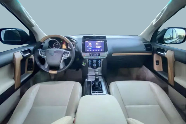 Wood interior Decor for Toyota Prado 2018