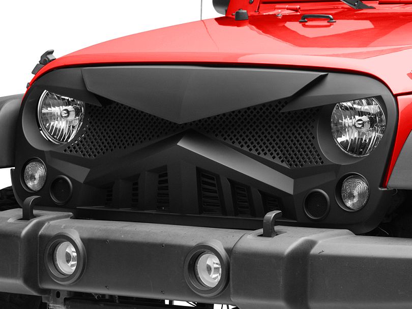 Angry Bird Grill with Mesh for Jeep Wrangler JK 2007-2017