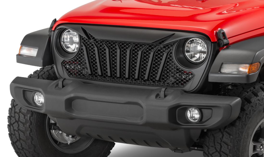 MEG Shark Grill For jeep Wrangler JL & Gladiator 2018-2023