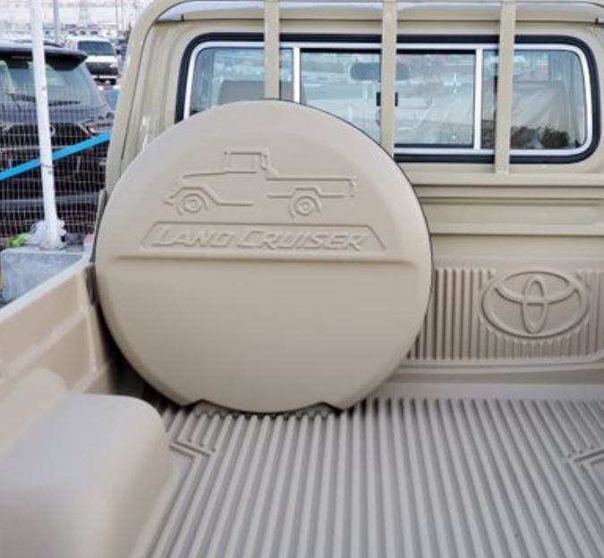Spare Tire Cover for Toyota LC Pickup 2007-2022