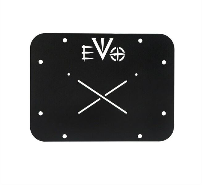 Spare Tire Delete Plate Cover , Evo Logo For Jeep Wrangler JK 2007-2017