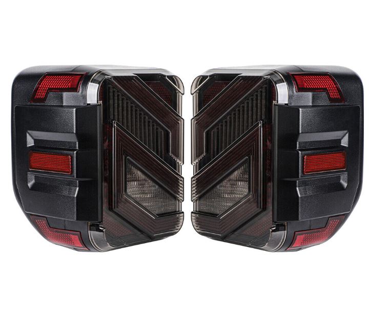Smoked LED Tail Light For Jeep Gladiator 2020-2025