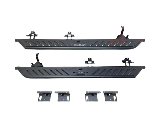 4 Door Black Side Steps for Ford Bronco 2021-2022