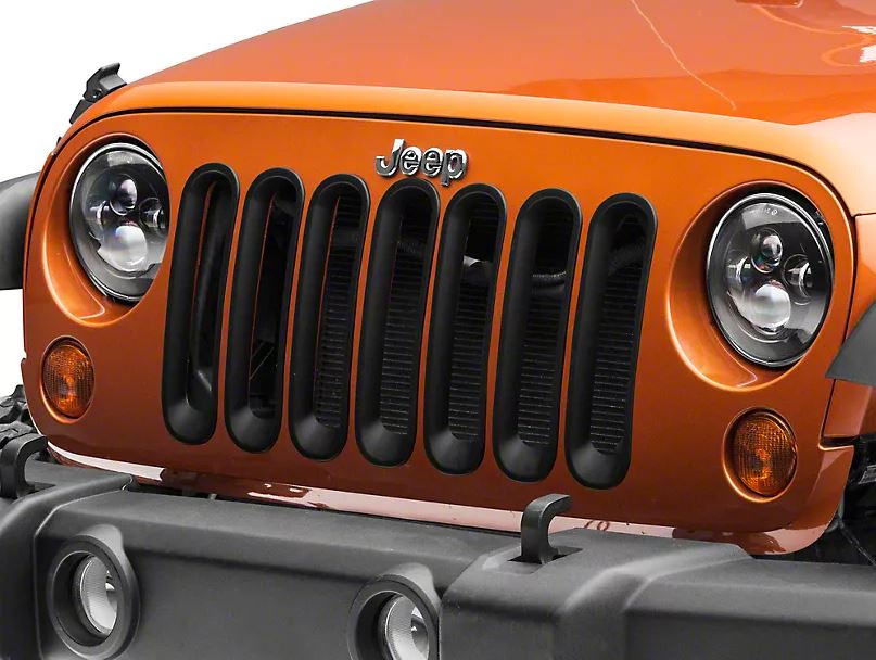 Grill Guard Inserts cover for Jeep Wrangler JK 2007-2017