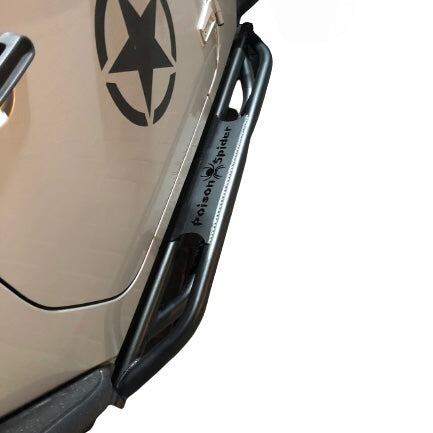 Steel Side Step for 2 Door Jeep Wrangler JL 2018-2025