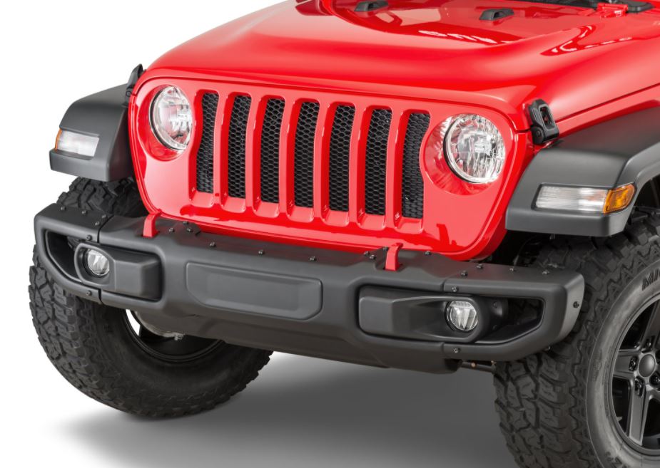 Rubicon Front Bumper JL Style for Jeep Wrangler JK & JL & Gladiator 2007-2025