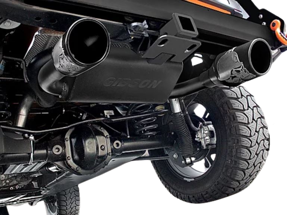 Gibson Skull Cat-Back Exhaust for Jeep Wrangler JK 2007-2017