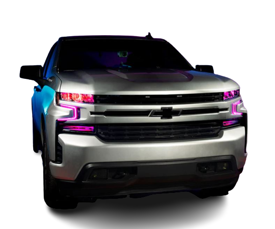 Oracle Demon Eye RGB Headlight Upgrade for Chevrolet Silverado 2019-2021