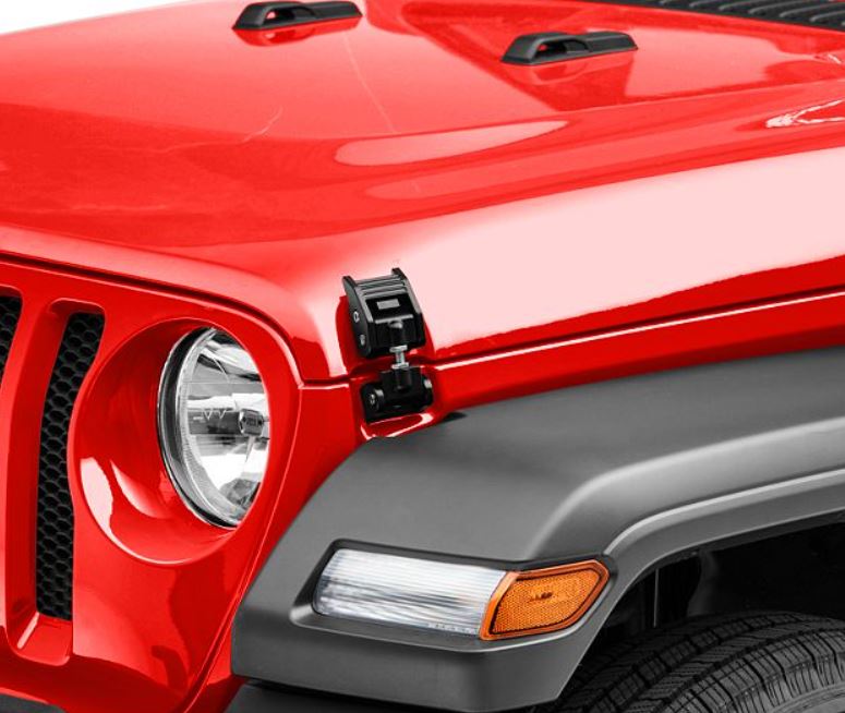 Bonnet Lock for Jeep Wrangler JK & JL & Gladiator 2007-2023