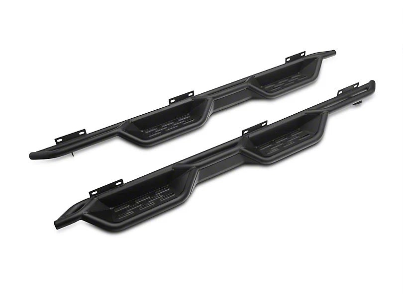 4 Door BK Steel Side Steps for Jeep Wrangler JK & JL 2007-2025