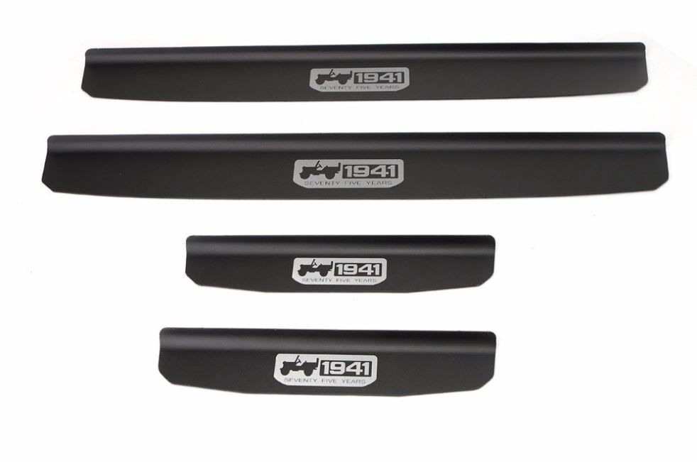 Door Sill 1941 Logo for Jeep Wrangler JL & Gladiator 2018-2025