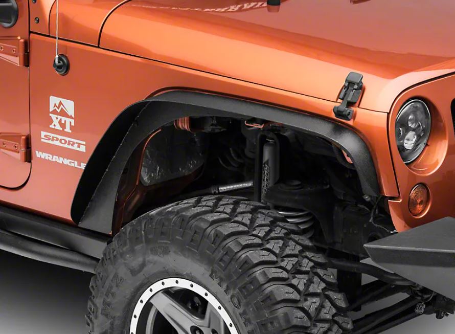 Flat Steel Fender for Jeep Wrangler JK 2007-2017