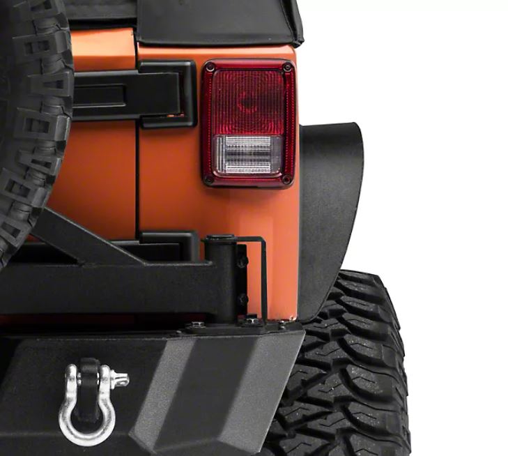 Flat Steel Fender for Jeep Wrangler JK 2007-2017