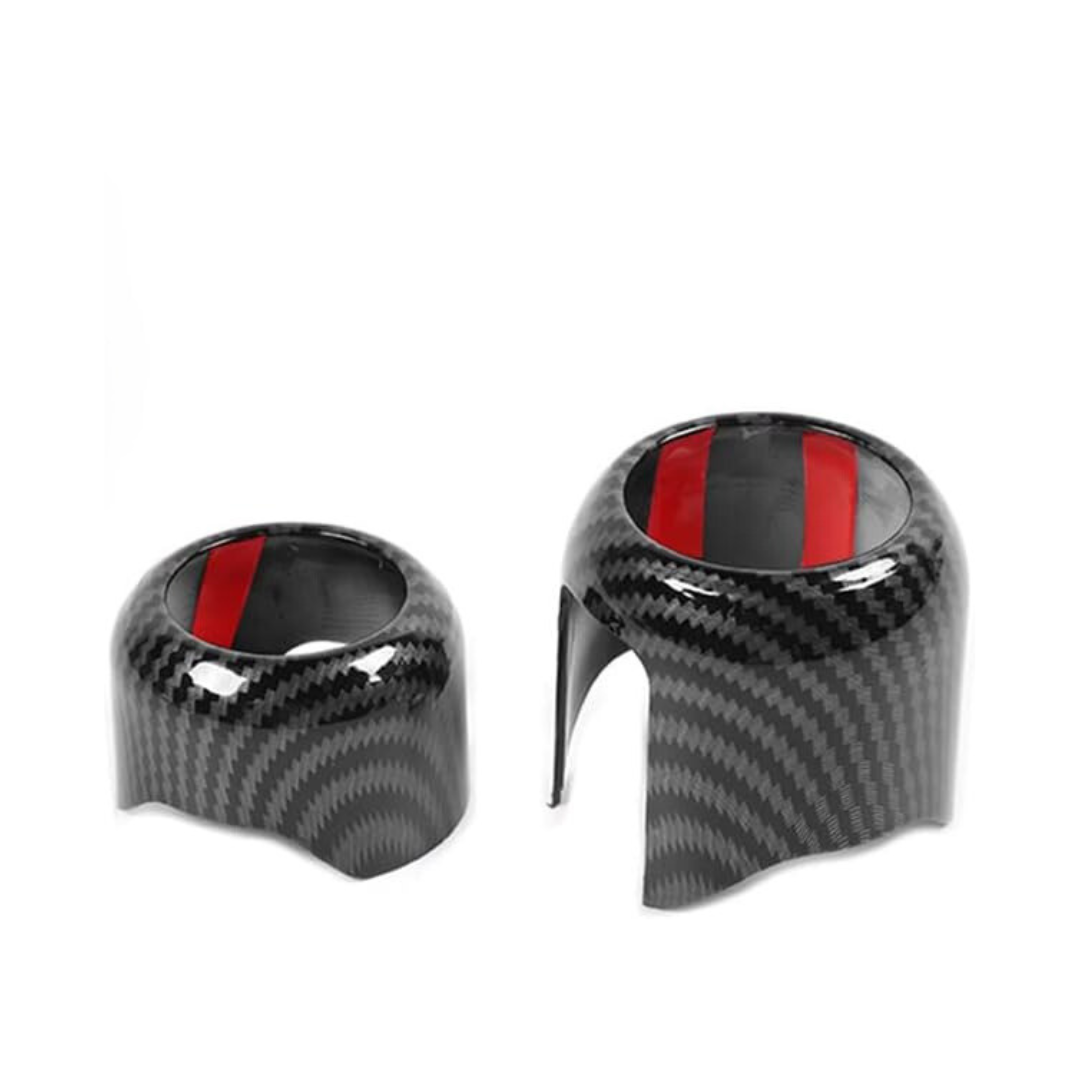 Cover, JL 4WD Gear Carbon Fiber Interior Accessories for Jeep Wrangler JL & Gladiator 2018 - 2025