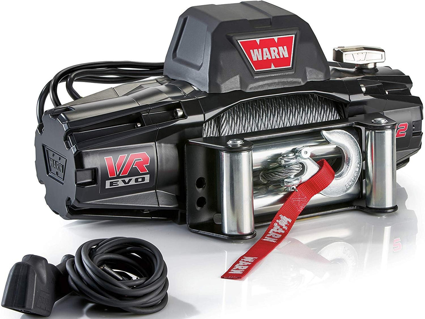 Warn VR EVO 12, 12,000 lbs Winch with Steel Rope & Wireless Remote