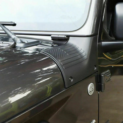 Black Cowl Body Armor for Jeep Wrangler JL 2018-2025