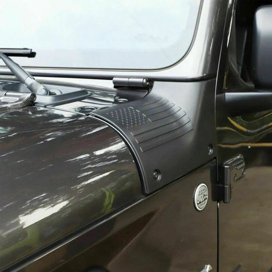 Black Cowl Body Armor for Jeep Wrangler JL 2018-2025