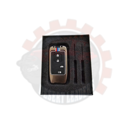 Key cover From Chrome Material Toyota Land Cruiser