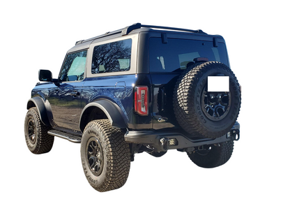 Rear Bumper With LED & 2 Hanger for Bronco 2021-2025