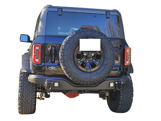 Rear Bumper With LED & 2 Hanger for Bronco 2021-2025