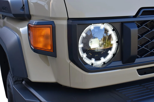 2024 Style Headlights For Toyota Land Cruiser (LC70, LC75, LC76, LC77, LC78, LC79)