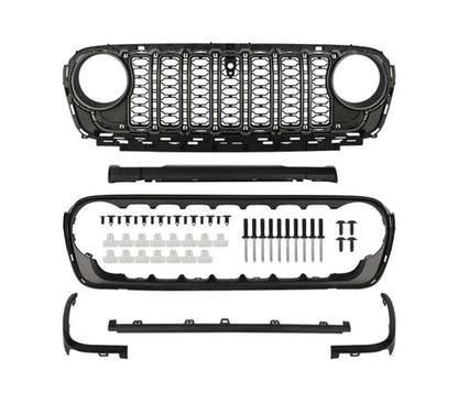 2024 style Grill for jeep wrangler JL & Gladiator 2018 - 2025