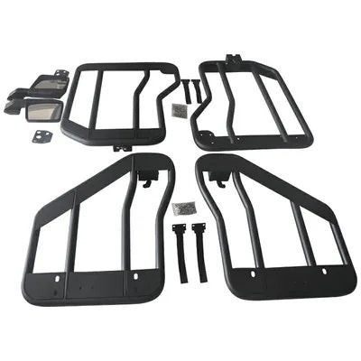 Rods half Door With Mirror For Jeep wrangler JL 2018 to 2025