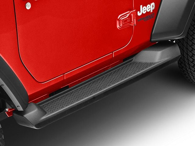 2 Door Plastic Side Steps for Jeep Wrangler JL 2018-2025