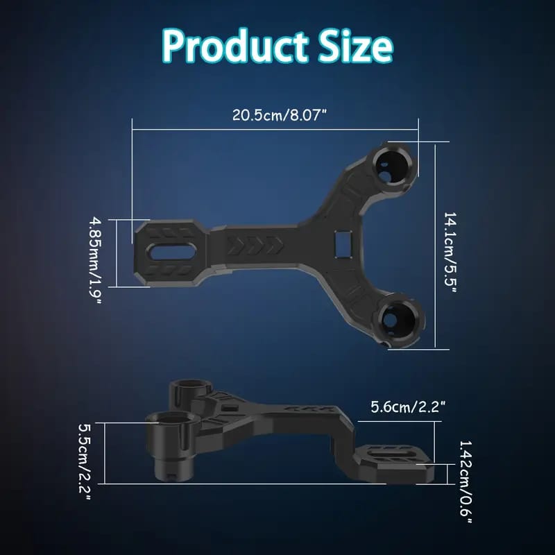 DUAL LIGHT MOUNTING BRACKET FOR JL & GLadiator (bracket light)jl