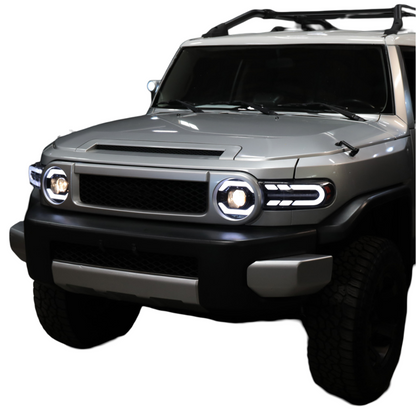 Full LED Headlights Assembly For Toyota FJ Cruiser 2007-2021