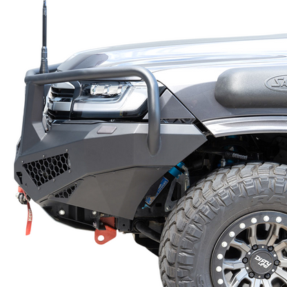 Black Front Bumper for Land Cruiser LC300 2022 to 2025