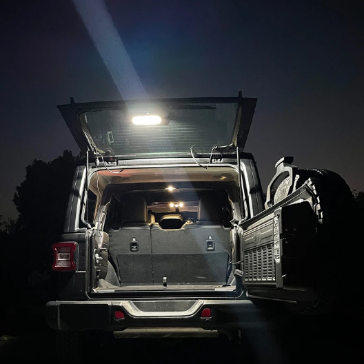LED Trunk Light Rear Glass For Jeep Wrangler 2018 - 2024