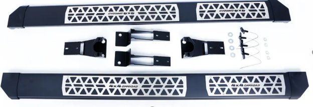Aluminum Running side step Jeep Wrangler JL & Gladiator 2018-2025