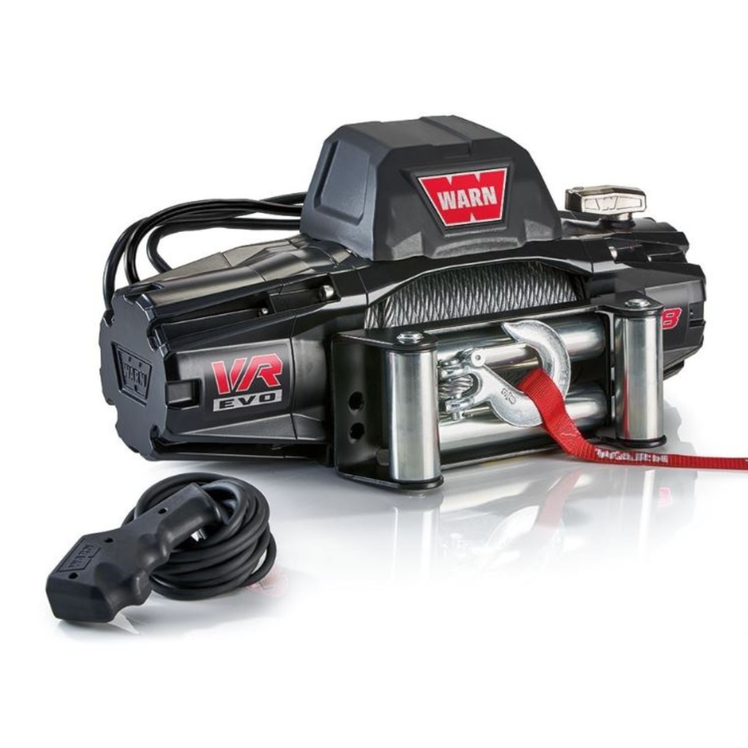 Warn VR EVO 10 10,000 lbs Winch with Steel Rope & Wireless Remote