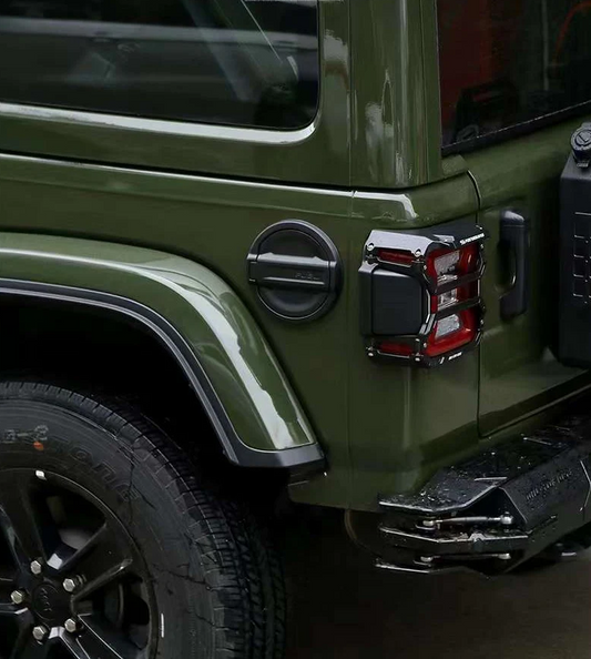 Electric Fuel Door Cover Gas Tank Cap For Jeep Wrangler JL 2018 - 2025
