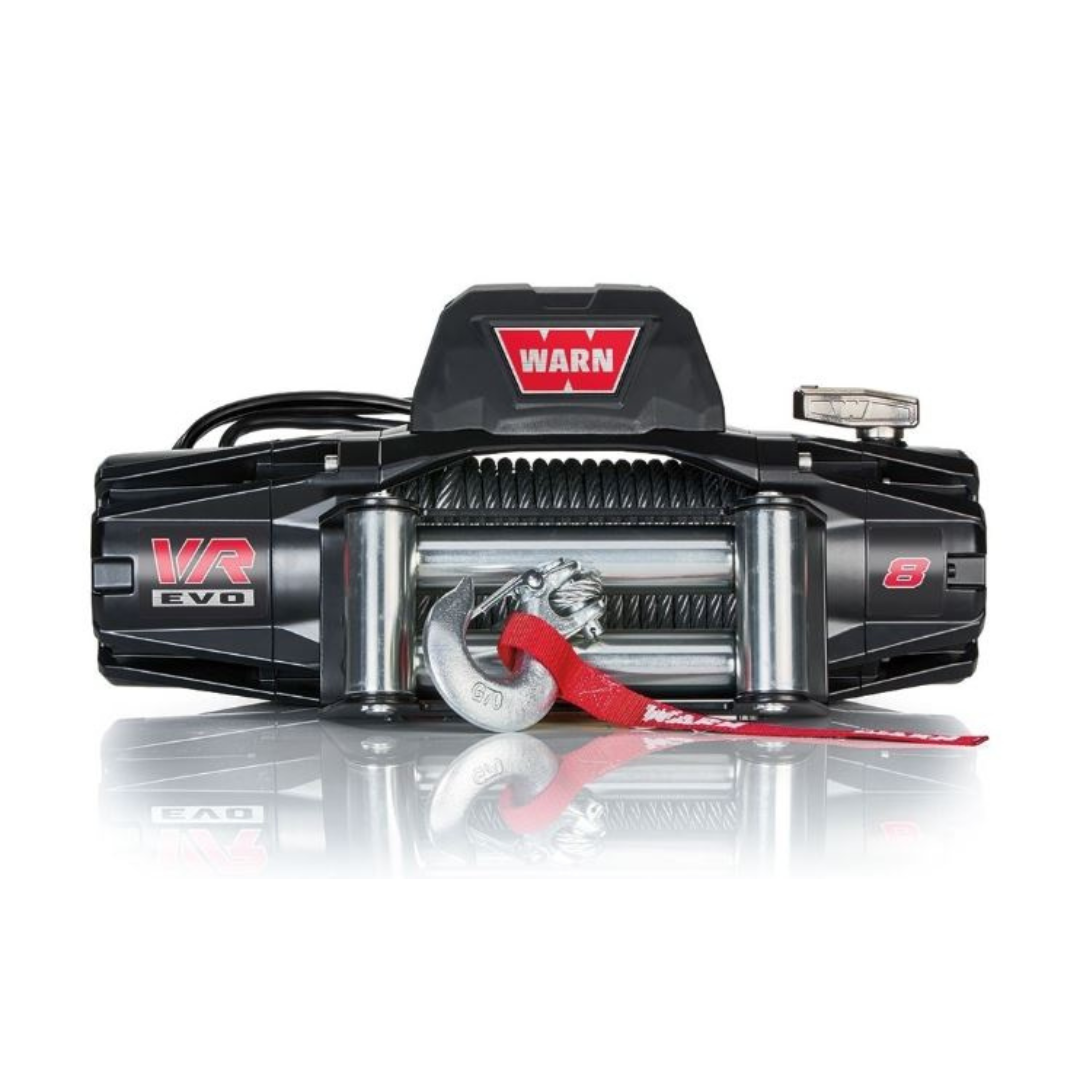 Warn VR EVO 10 10,000 lbs Winch with Steel Rope & Wireless Remote
