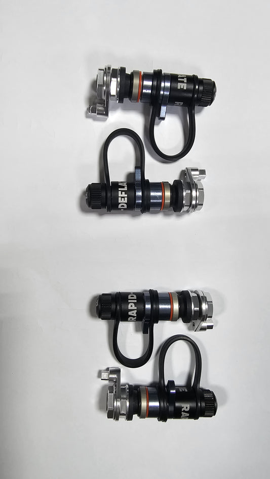 Tire Pressure Relief Valve, Quick Release Valve for Off-Road Sand Tire, 4 Pcs.