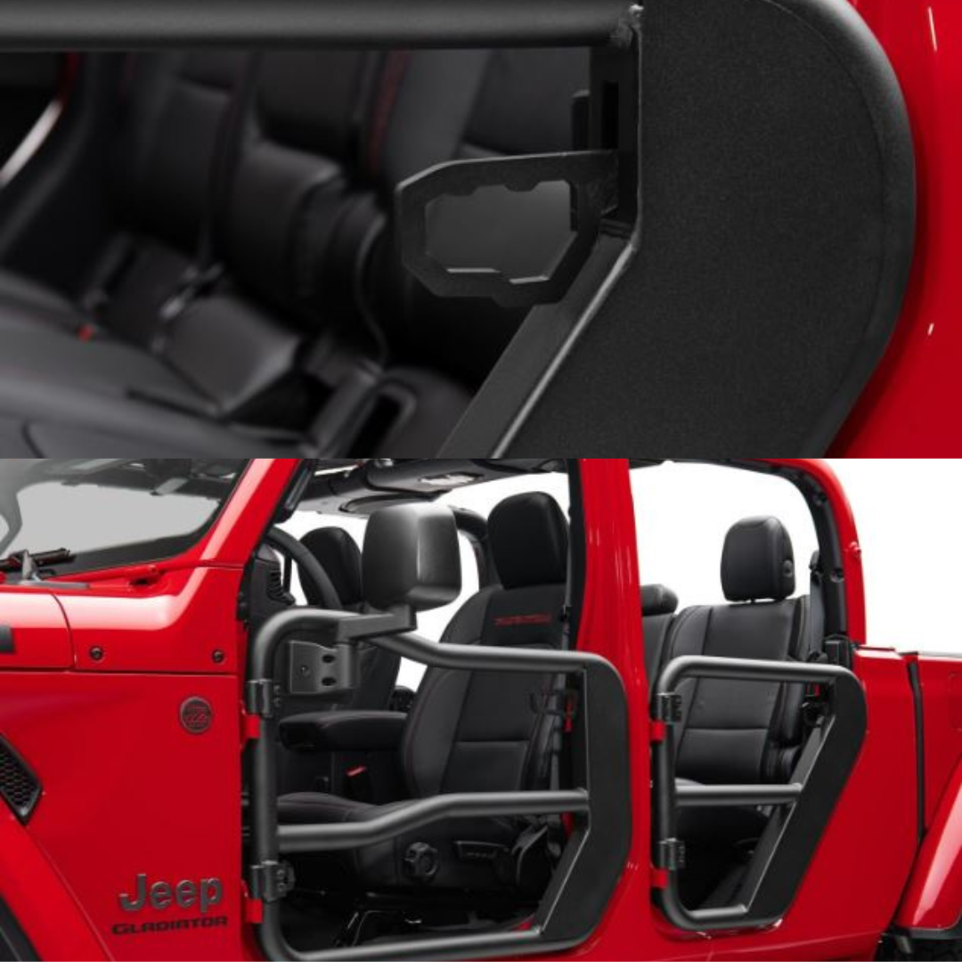 Rods half Door With Mirror For Jeep wrangler JL  2018 to 2024