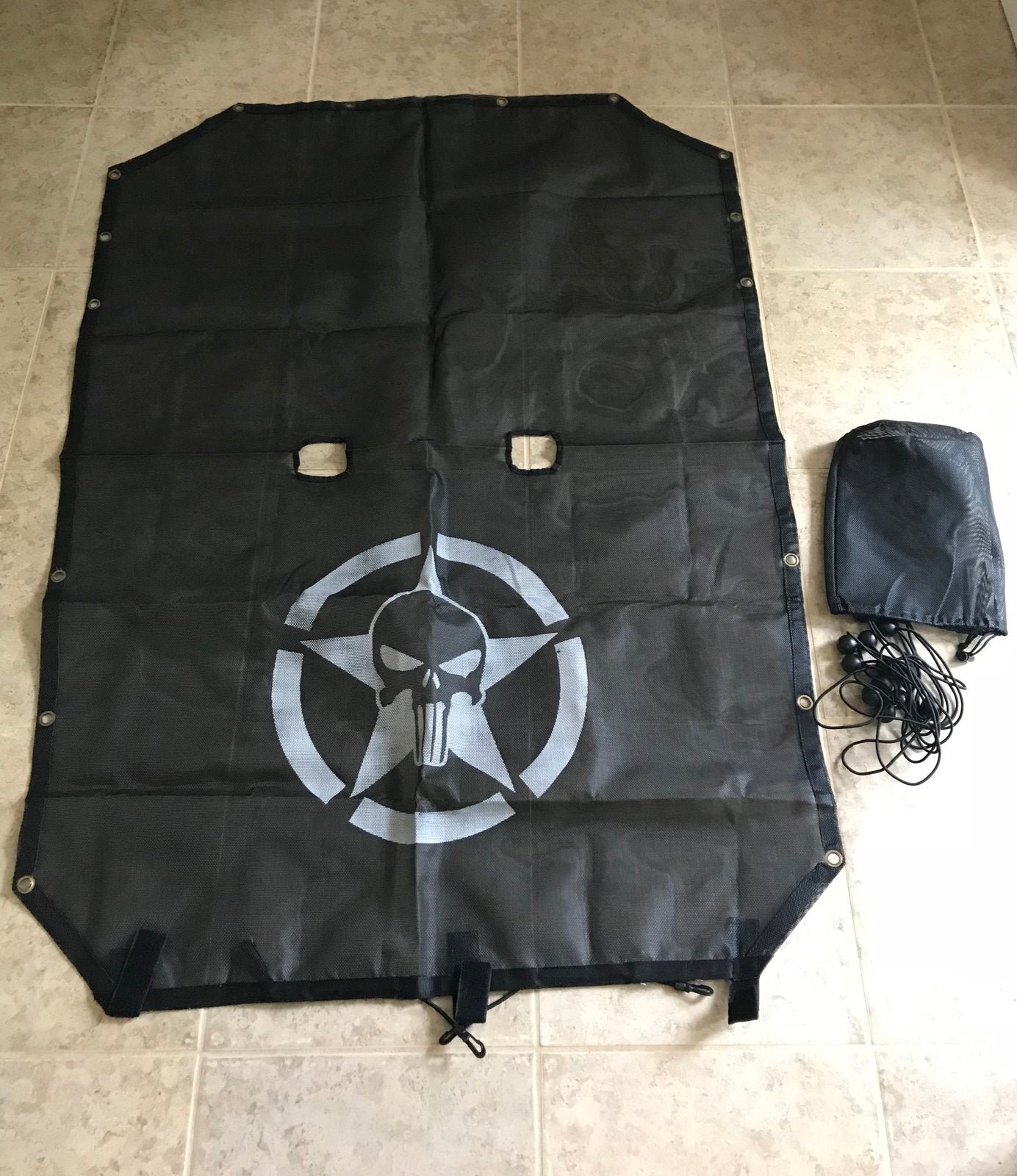 Sun Shade Top Cover For Jeep Wrangler 4Door JK & JL 2007-2025
