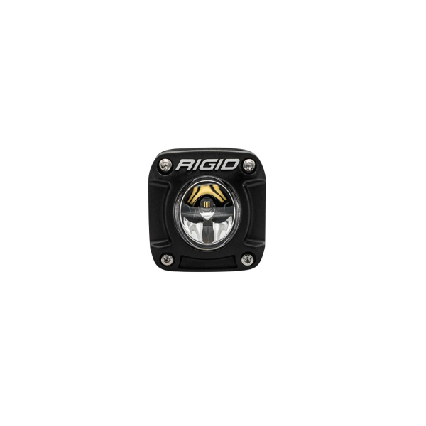 Rigid Revolve LED Light Pod, Amber Trim Ring, (Pair)