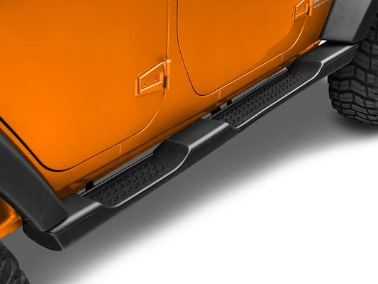 4 Door Side Steps Plastic for Jeep Wrangler JK 2007-2017