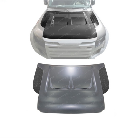 Aluminum Bonnet SVR style for Defender 2021 - 2025