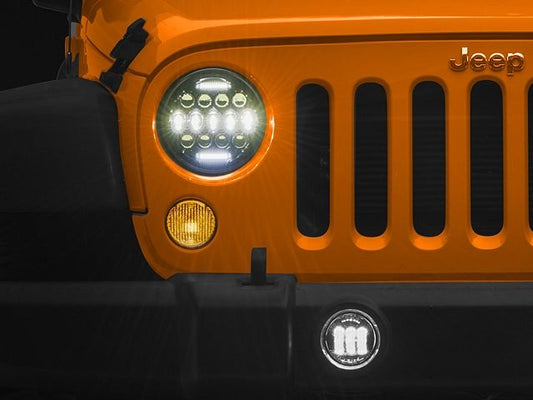 4 inches Led Fog Lights for Jeep Wrangler JK & JL 2007-2025