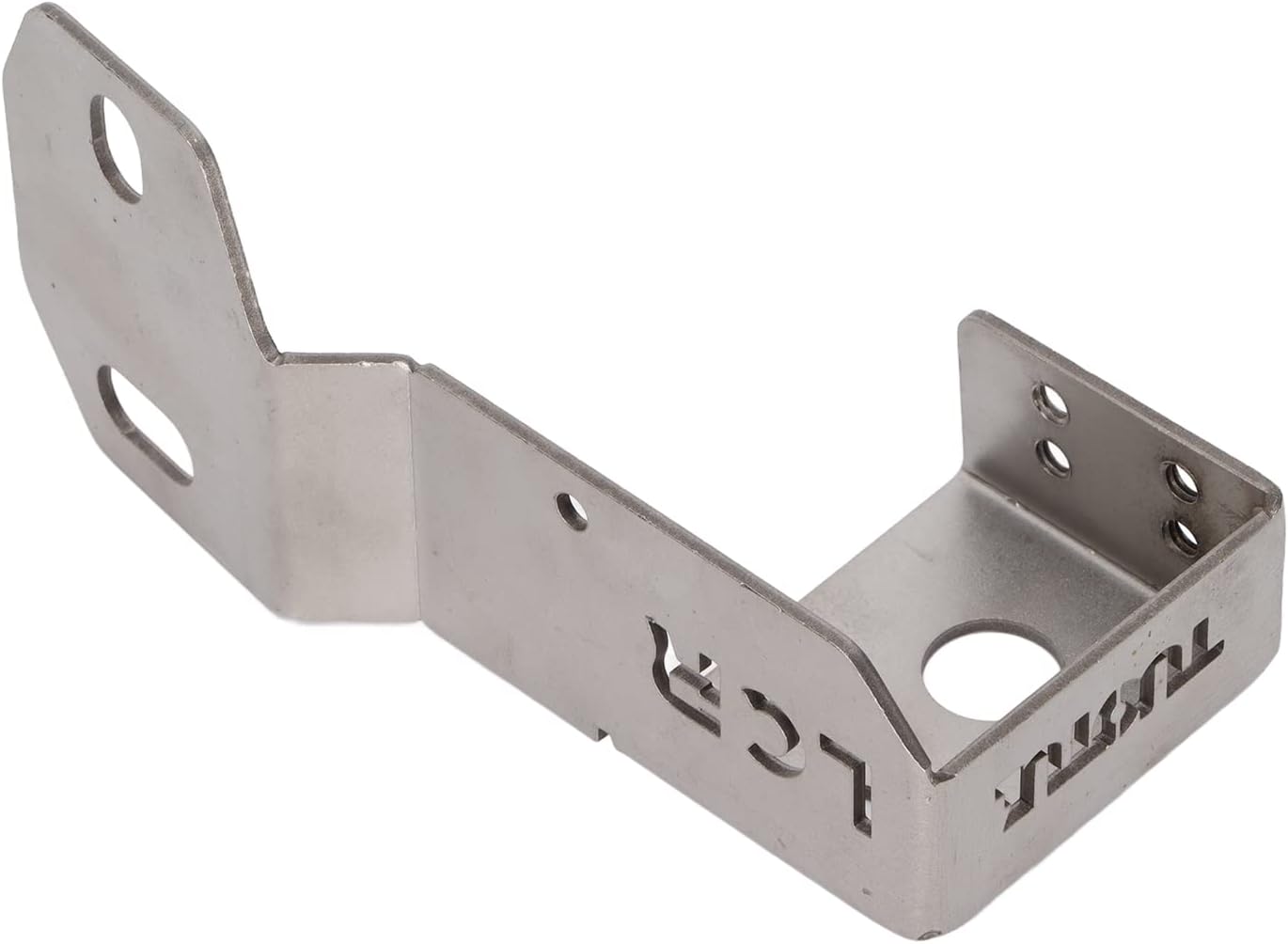 Stainless Steel Antenna Mount  for Car Main Assistant Driving Position for Land Cruiser LC200 (Silver)