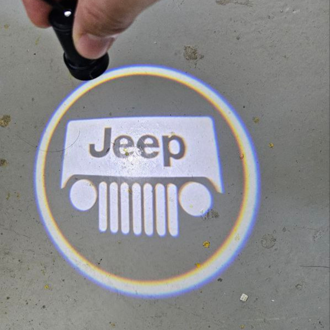 Ghost Shadow Projector Logo LED Light Courtesy Door FOR JEEP WRANGLER